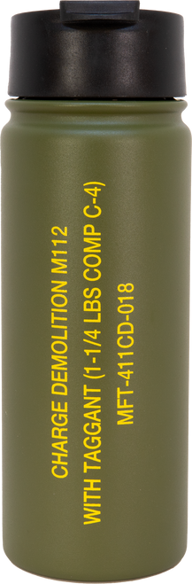 16 oz M112 Demo Charge - Flip Top Bottle