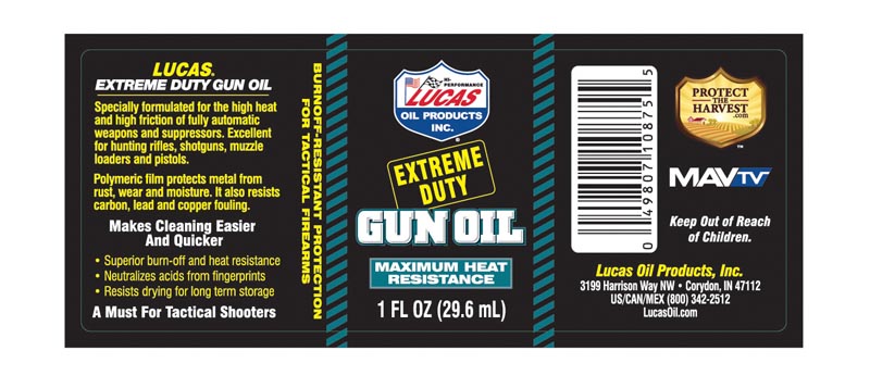 Extreme Duty Gun Oil