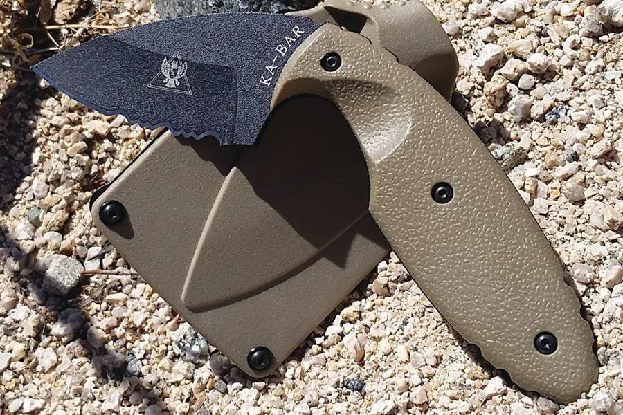 KA-BAR TDI Half Serrated