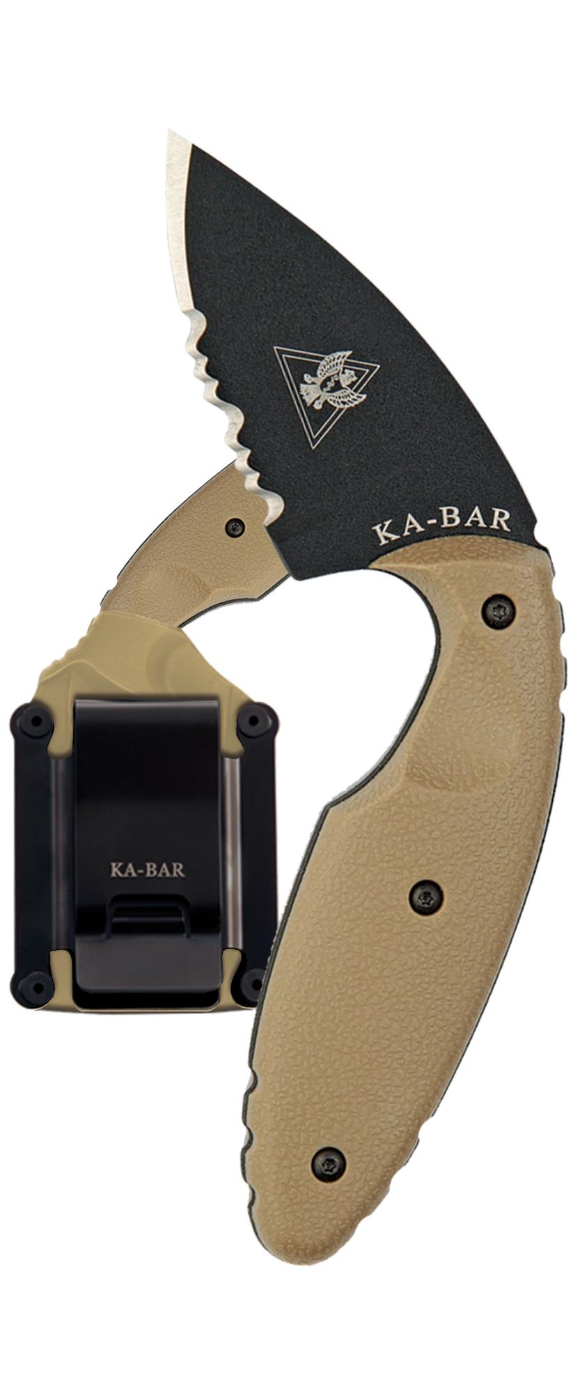 KA-BAR TDI Half Serrated