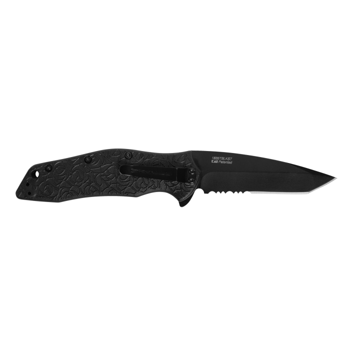 Kuro Tanto - Black Serrated