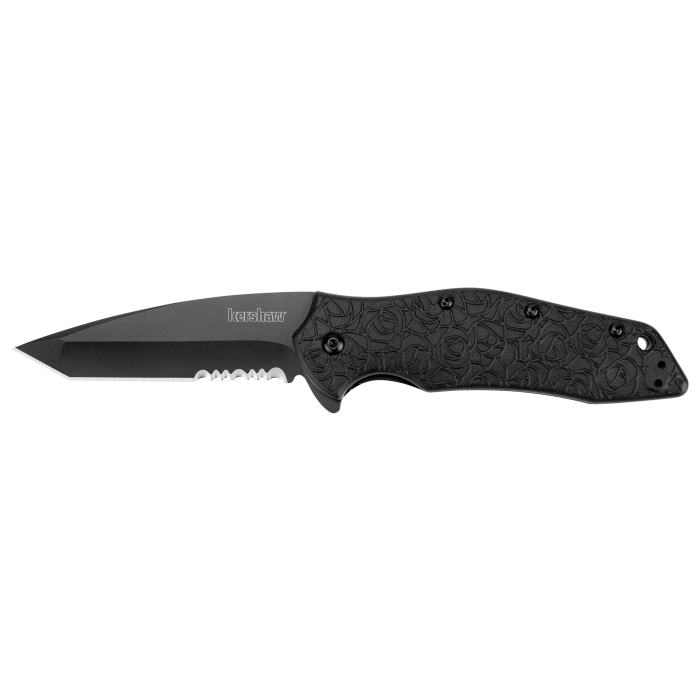 Kuro Tanto - Black Serrated