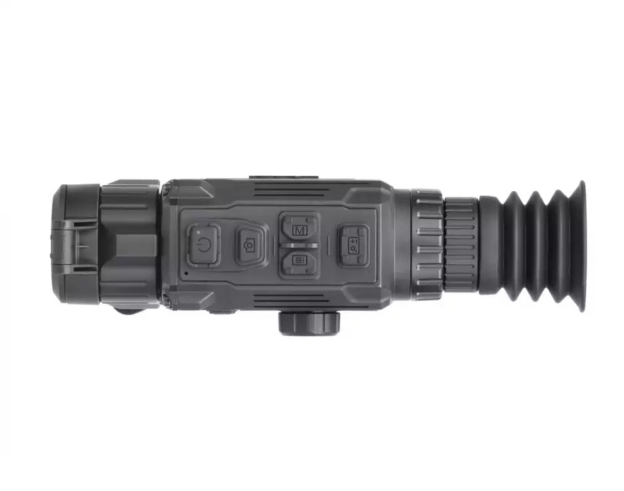 AGM Global Vision, Rattler V2, 1X/2X/4X/8X Digital Zoom, 19mm Objective, Multiple Reticles, 256x192 Resolution, Matte Finish, Black