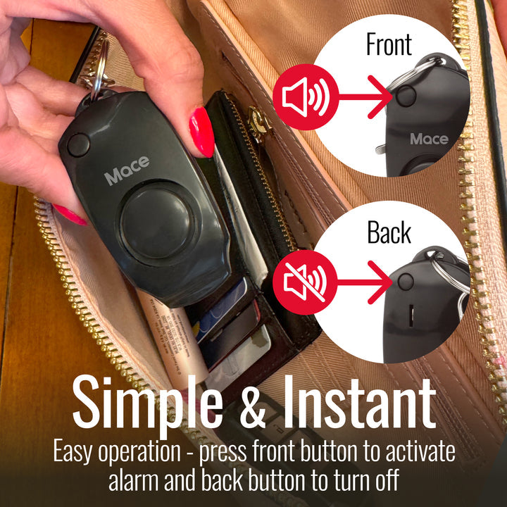 Personal Safety Alarm with Keychain