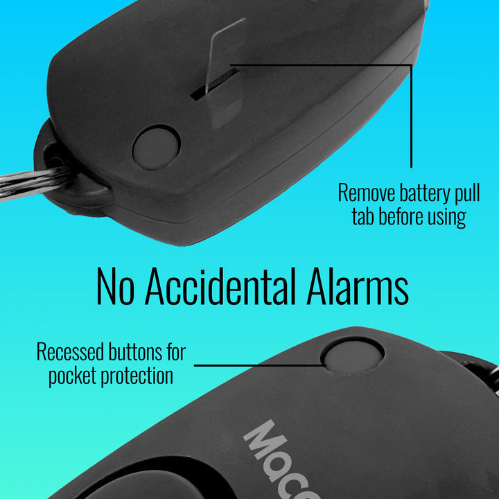 Personal Safety Alarm with Keychain