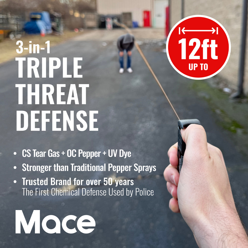 3-in-1 Flip Top Police Model Pepper Spray