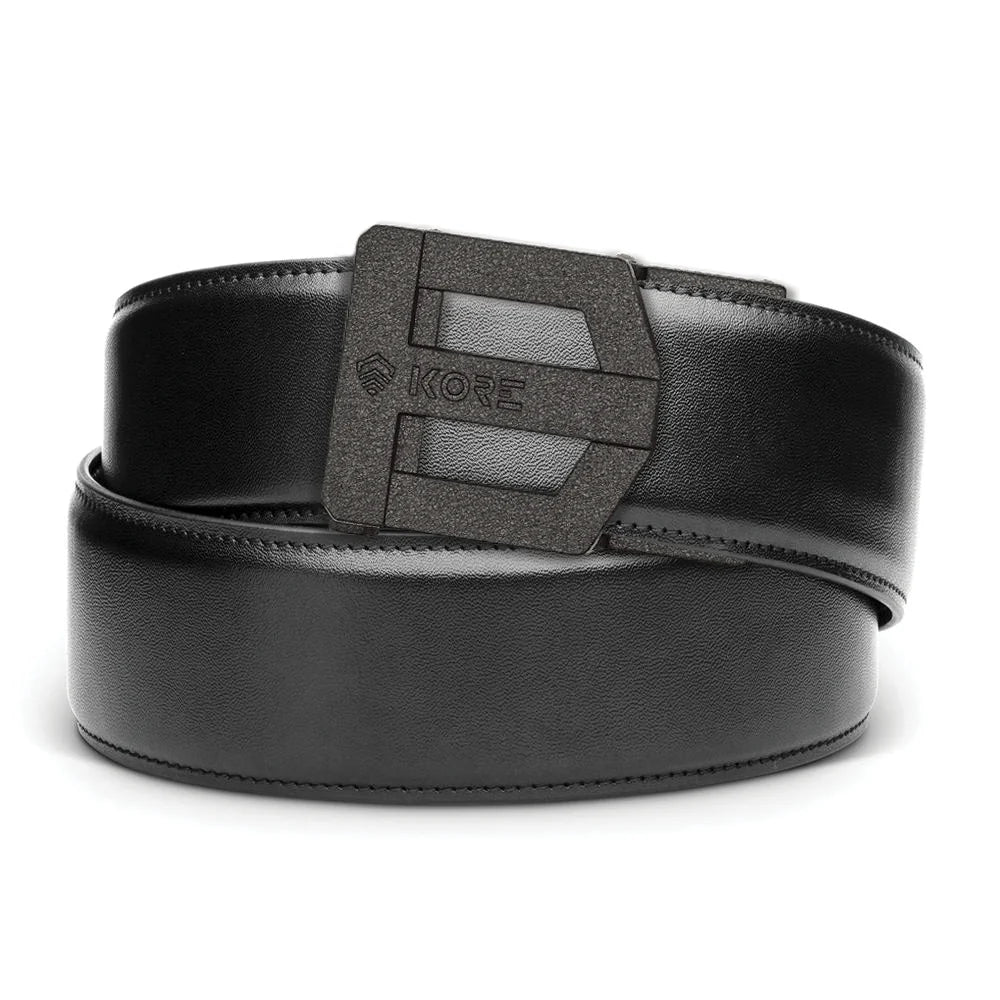 LEATHER GARRISON GUN BELT 1.75"