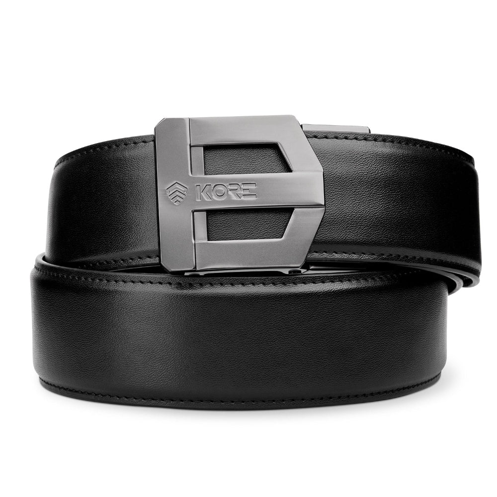 LEATHER GARRISON GUN BELT 1.75"