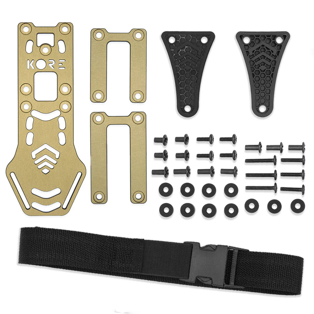 KORE Holster Mount : BATTLE BELT 1.75" / DUTY BELT 2.25"
