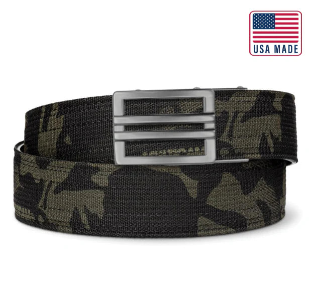 MULTICAM BLACK TACTICAL NYLON GUN BELT 1.5"