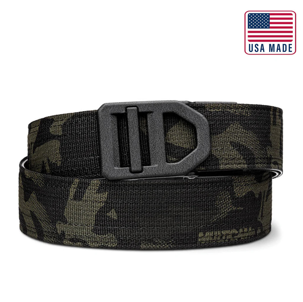 MULTICAM BLACK TACTICAL NYLON GUN BELT 1.5"