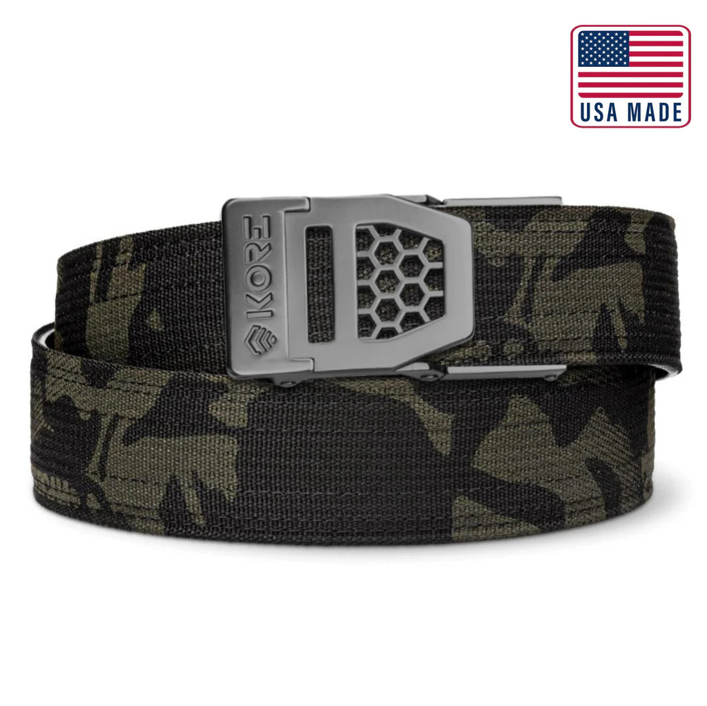 MULTICAM BLACK TACTICAL NYLON GUN BELT 1.5"