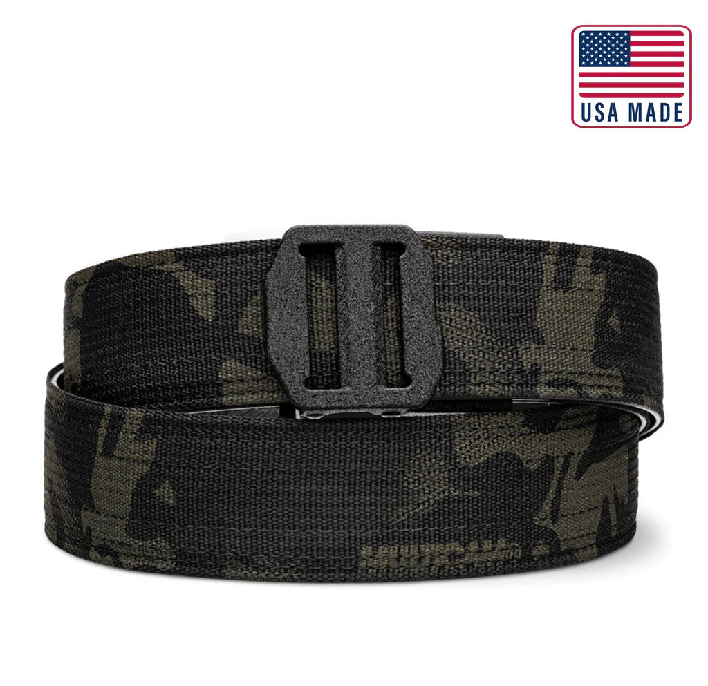 MULTICAM BLACK TACTICAL NYLON GUN BELT 1.5"