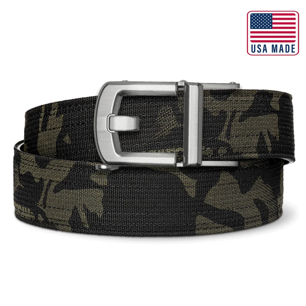 MULTICAM BLACK TACTICAL NYLON GUN BELT 1.5"