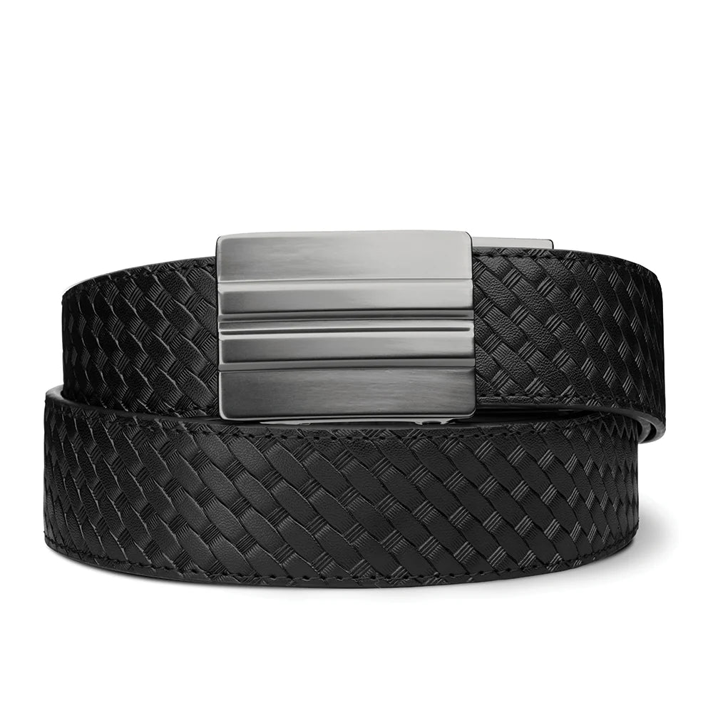 BASKETWEAVE GUN BELT 1.5"
