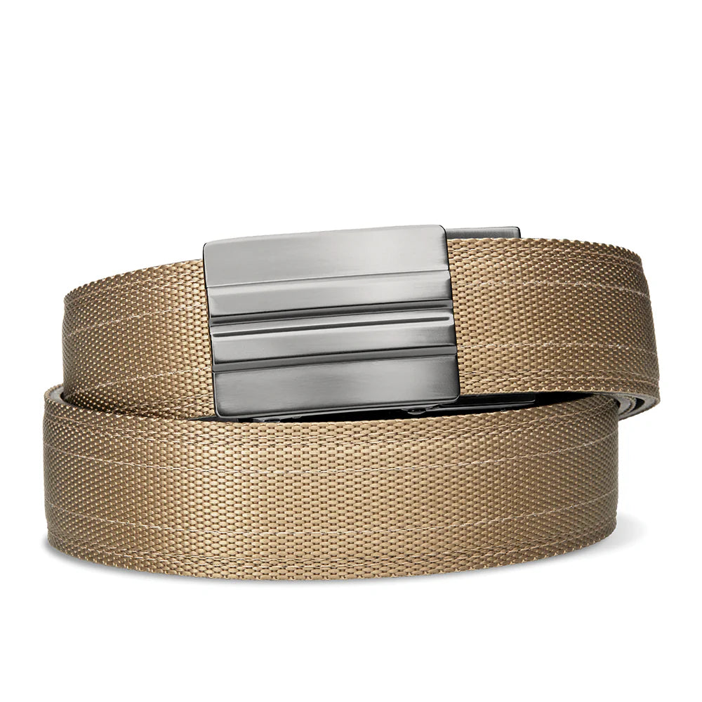 TAN TACTICAL NYLON GUN BELT 1.5"