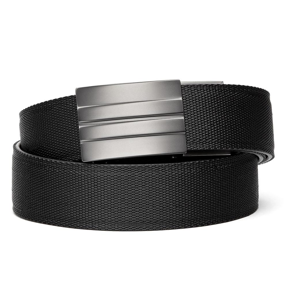 BLACK TACTICAL NYLON GUN BELT 1.5"