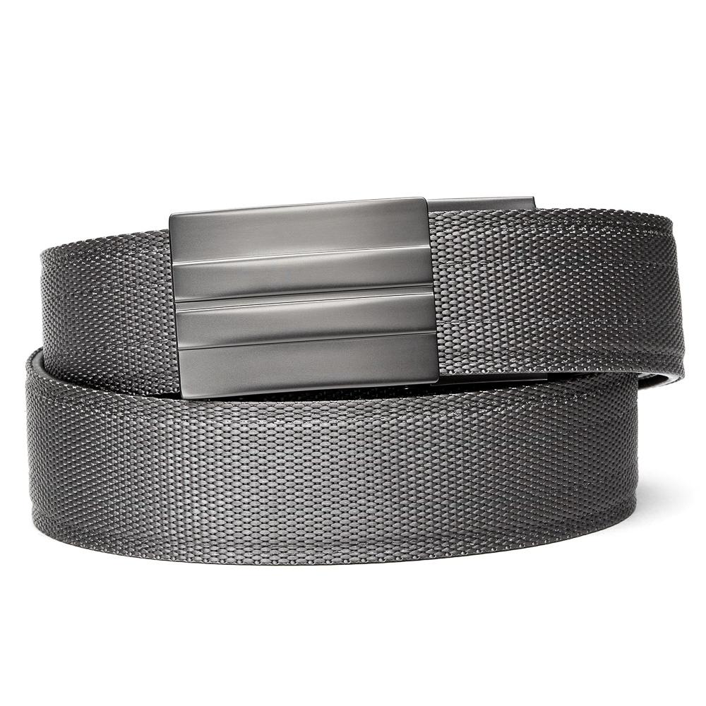 GRAY TACTICAL NYLON GUN BELT 1.5"
