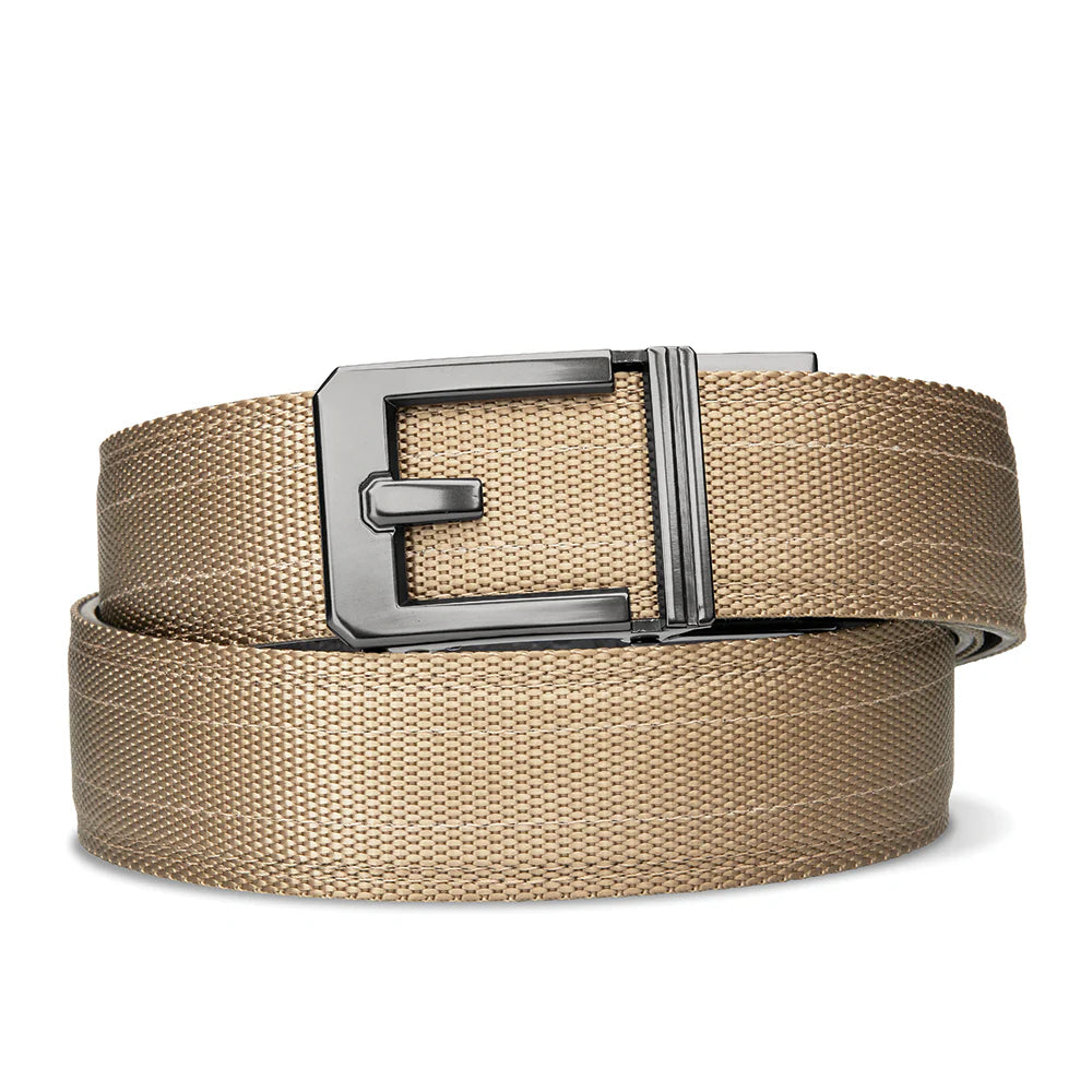 TAN TACTICAL NYLON GUN BELT 1.5"