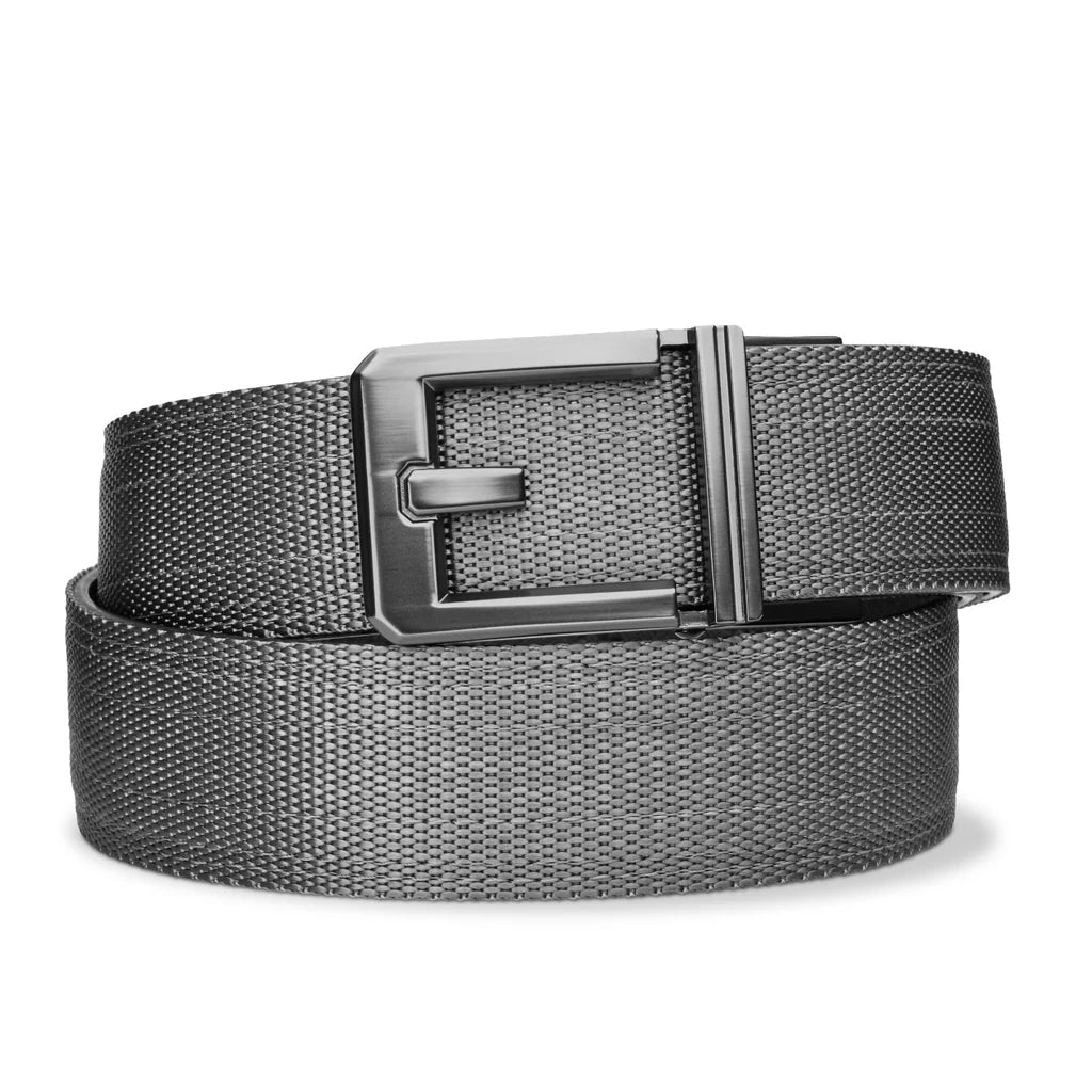 GRAY TACTICAL NYLON GUN BELT 1.5"