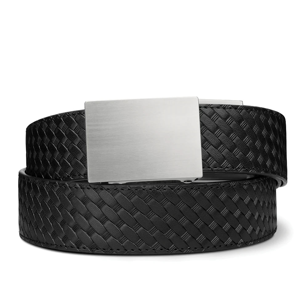 BASKETWEAVE GUN BELT 1.5"