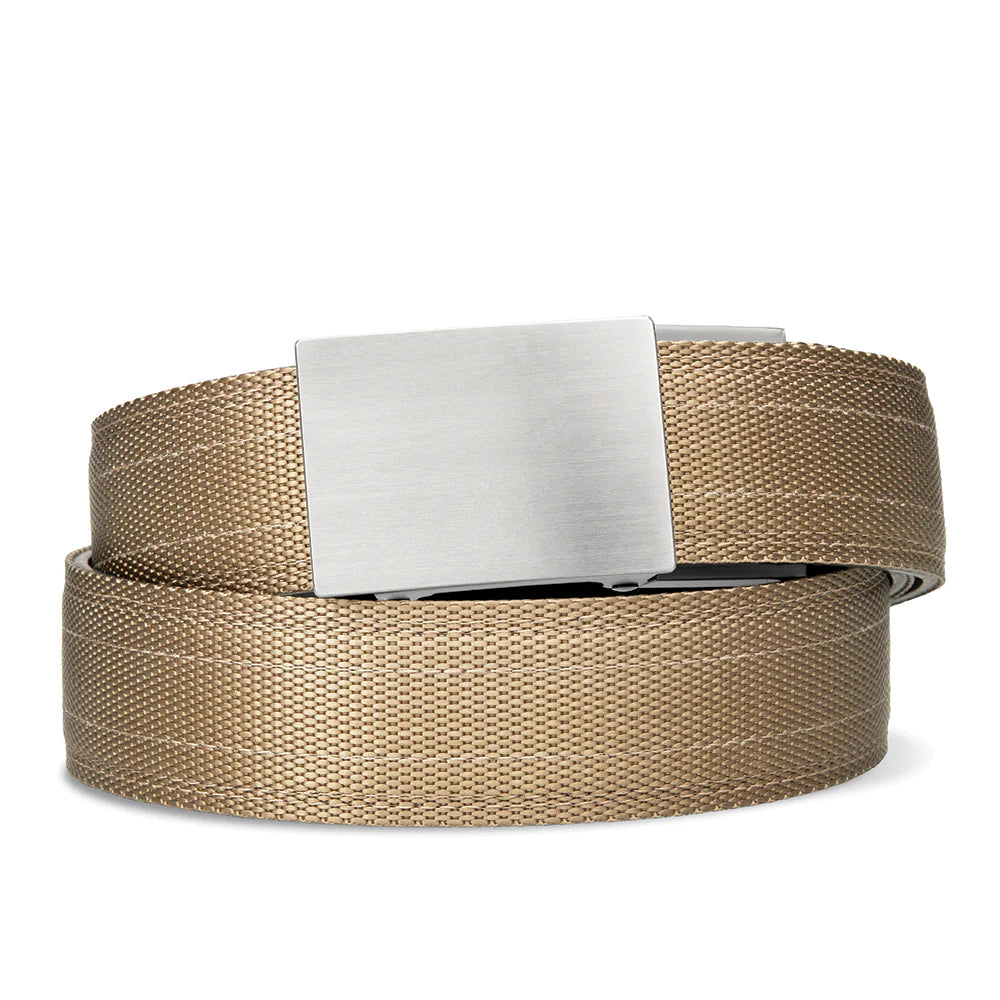 TAN TACTICAL NYLON GUN BELT 1.5"