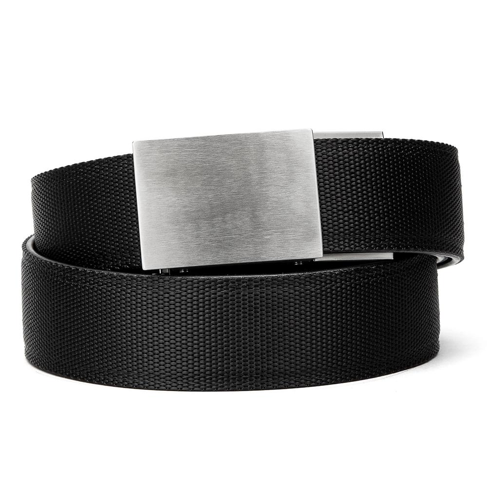 BLACK TACTICAL NYLON GUN BELT 1.5"