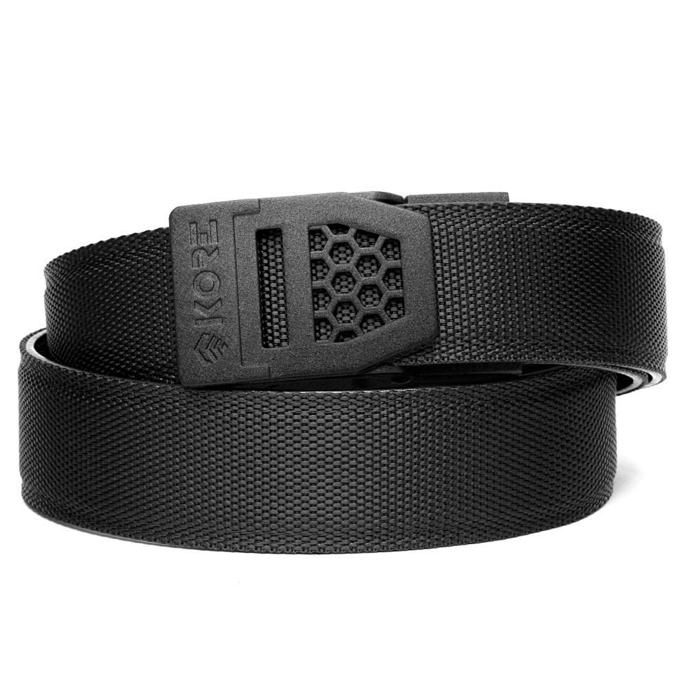 BLACK TACTICAL NYLON GUN BELT 1.5"