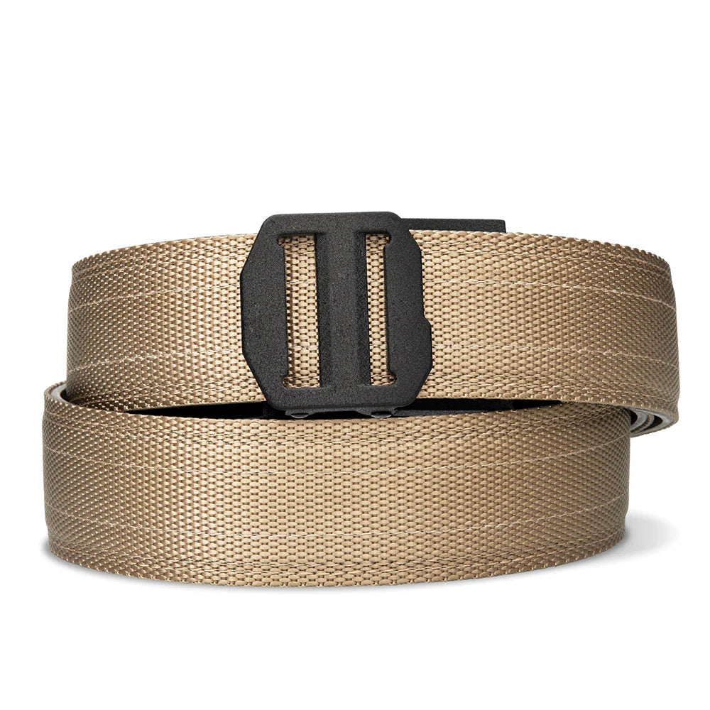TAN TACTICAL NYLON GUN BELT 1.5"