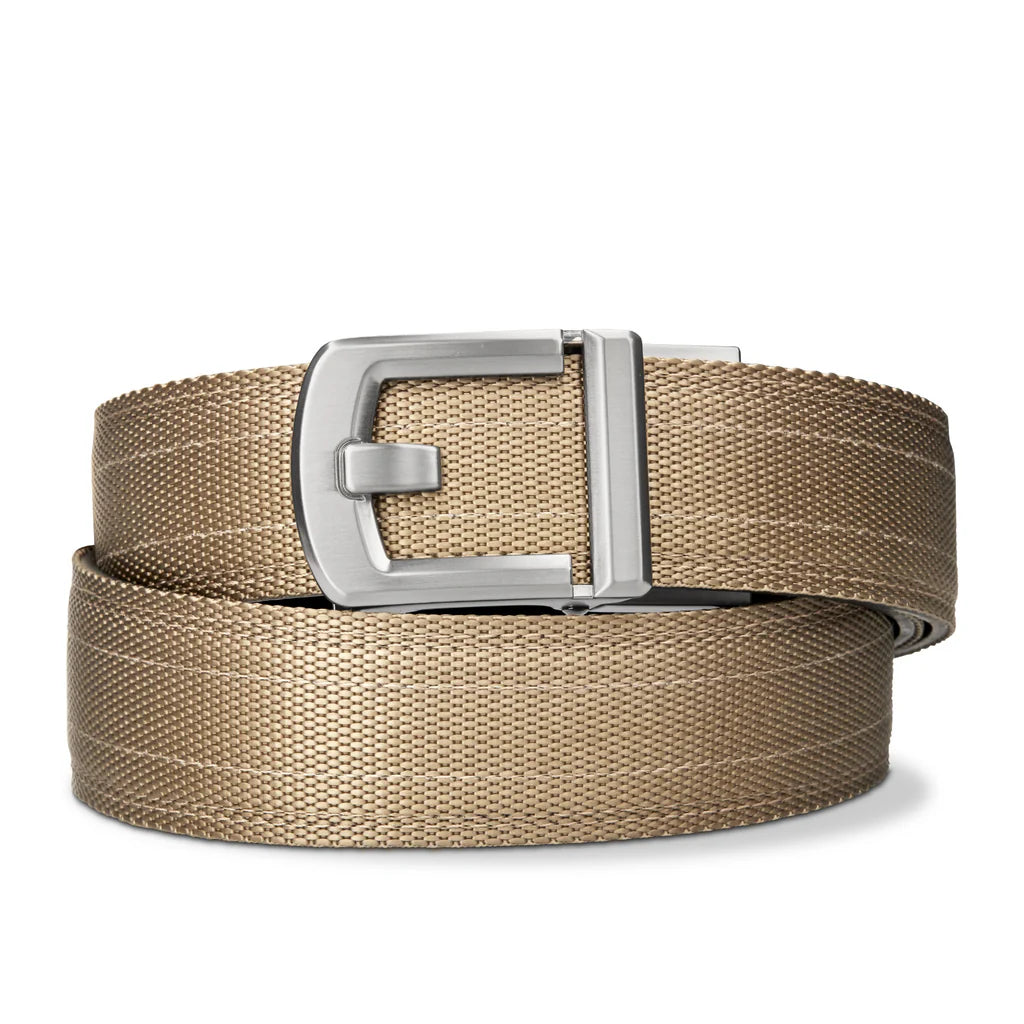 TAN TACTICAL NYLON GUN BELT 1.5"