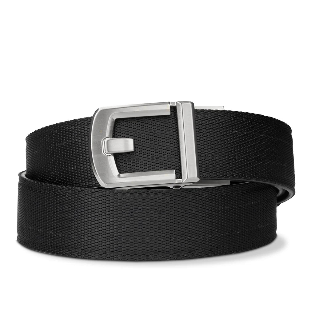 BLACK TACTICAL NYLON GUN BELT 1.5"