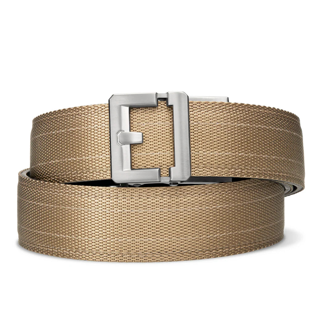 TAN TACTICAL NYLON GUN BELT 1.5"