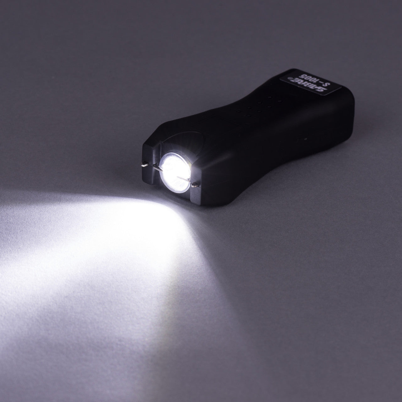 2-in-1 Stun Gun and Flashlight with Belt Holster
