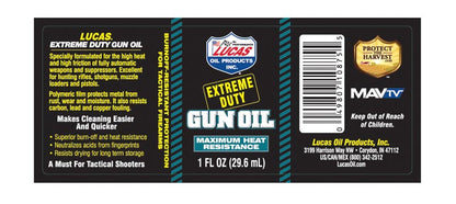 Extreme Duty Gun Oil