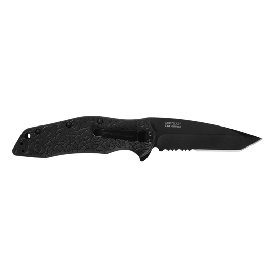 Kuro Tanto - Black Serrated