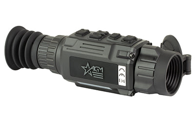 AGM Global Vision, Rattler V2, 1X/2X/4X/8X Digital Zoom, 19mm Objective, Multiple Reticles, 256x192 Resolution, Matte Finish, Black