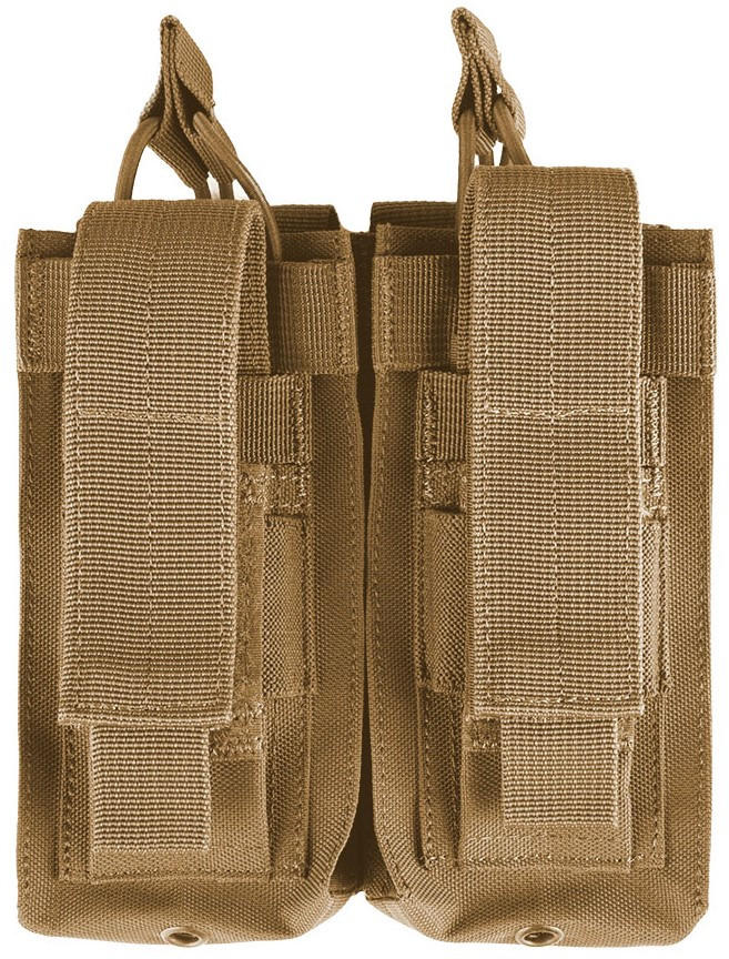 LA Police Gear Double Kangaroo M4 Magazine Pouch-Black