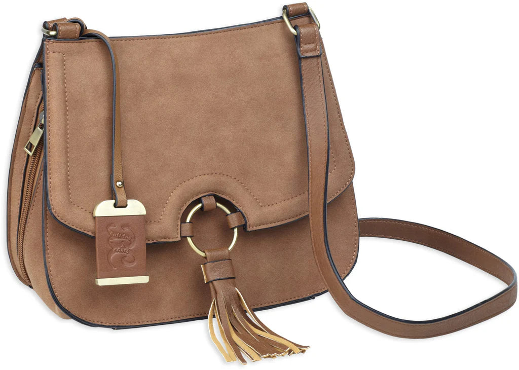 CROSS BODY STYLE PURSE W/ HOLSTER