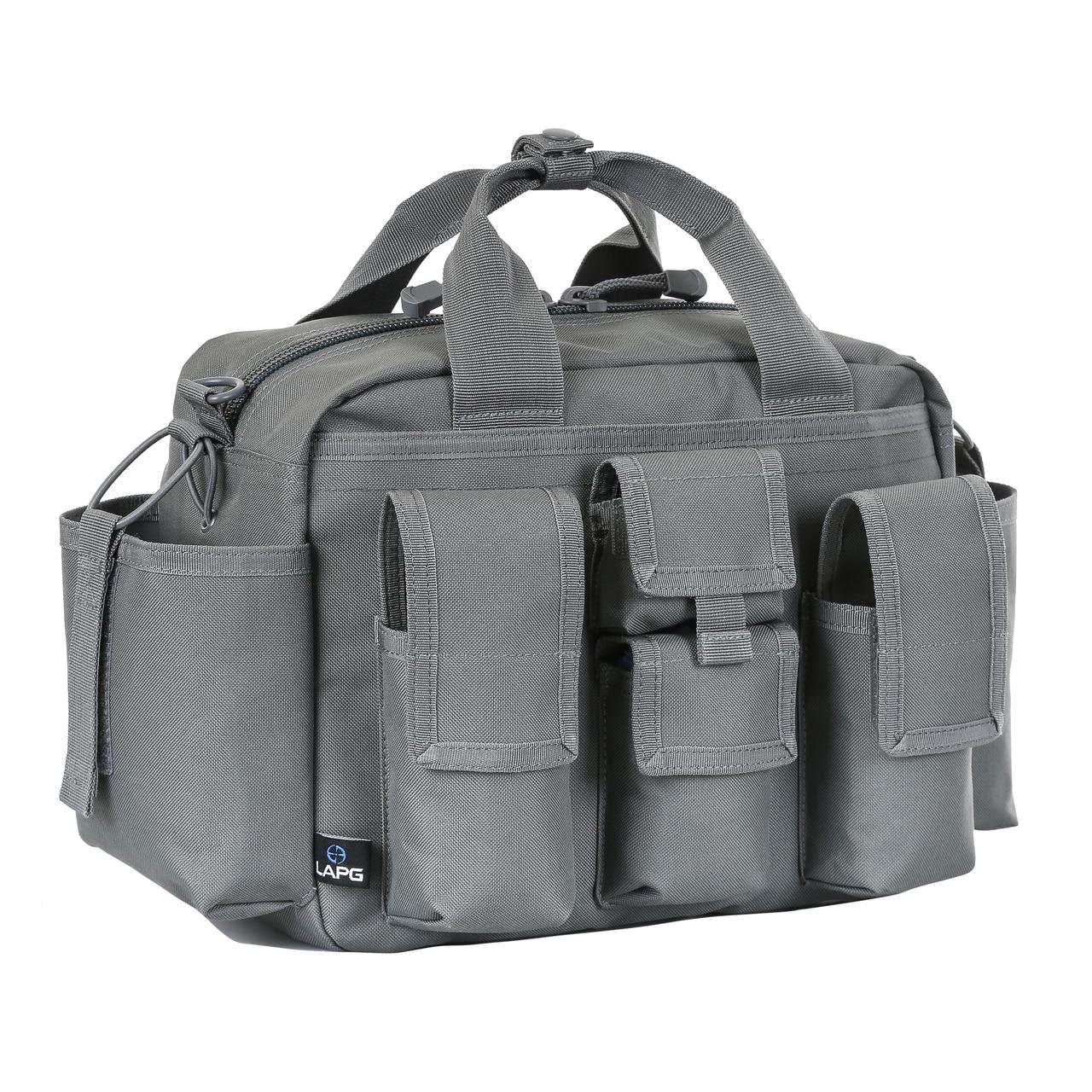 LA Police Gear Tactical Bail Out Gear Bag-Grey