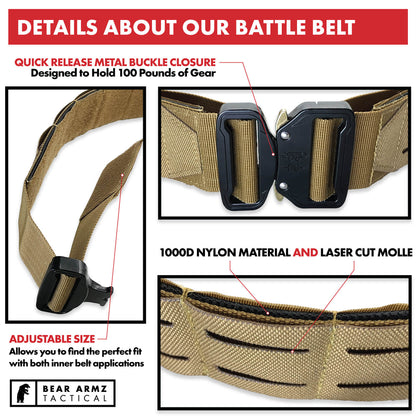 Bear Armz Tactical Battle belt