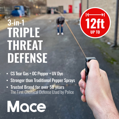 3-in-1 Flip Top Police Model Pepper Spray