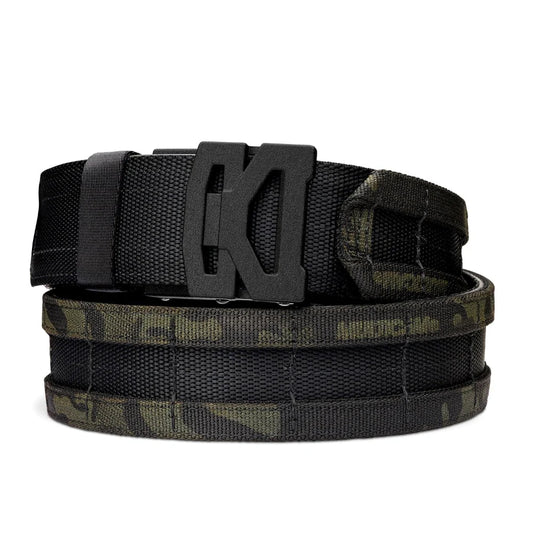 BLACK MULTICAM BATTLE BELT B2 : COMPLETE KIT