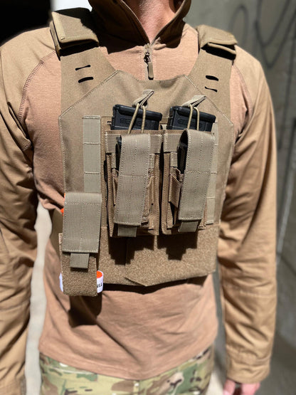 LA Police Gear JTE Lightweight MOLLE Plate Carrier