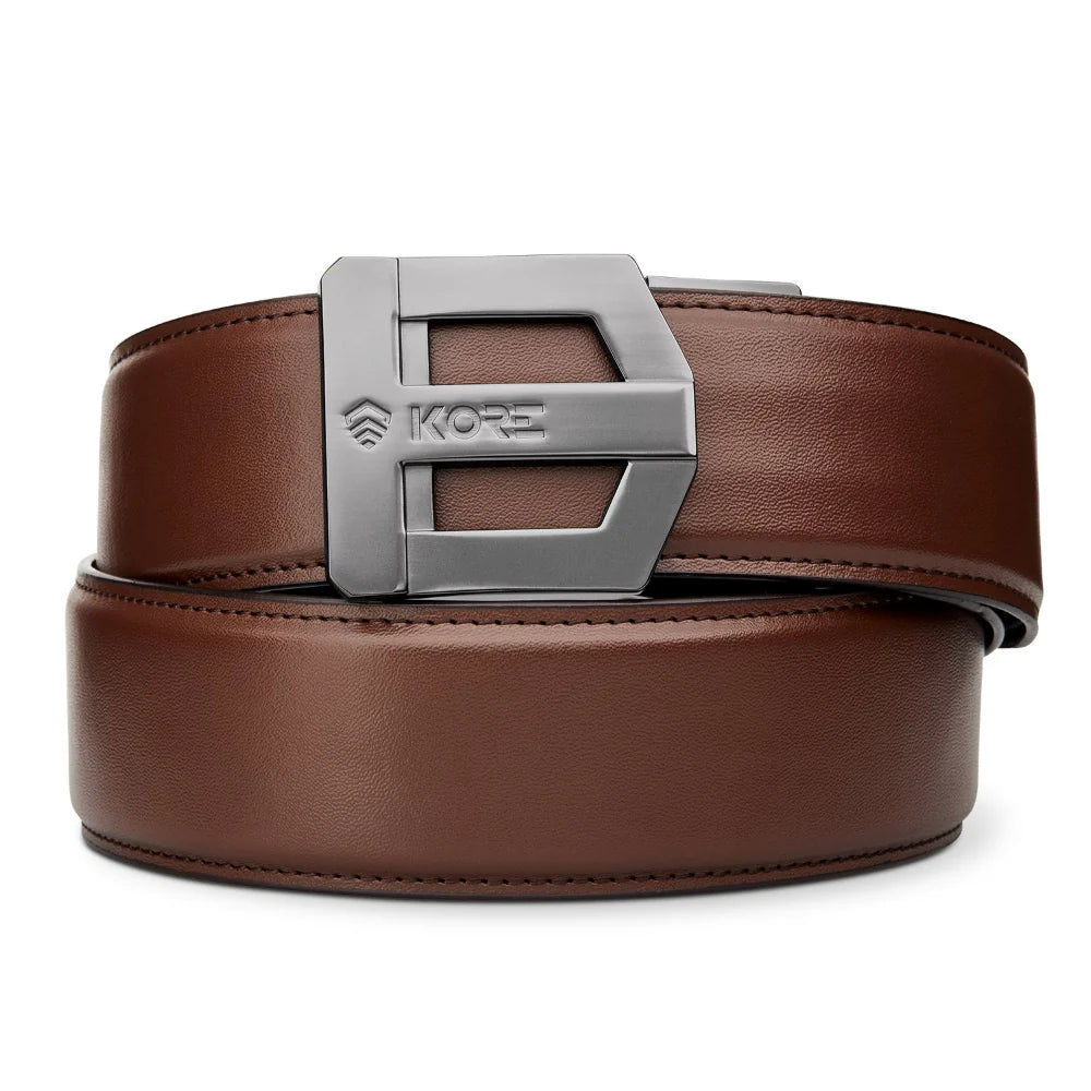 LEATHER GARRISON GUN BELT 1.75"