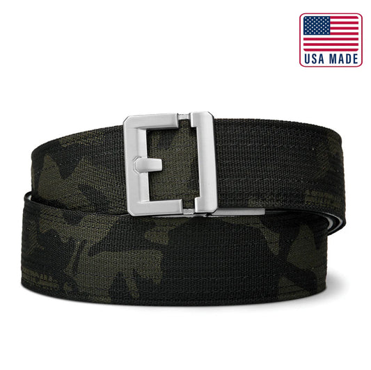 MULTICAM BLACK TACTICAL NYLON GUN BELT 1.5"