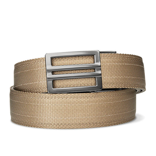TAN TACTICAL NYLON GUN BELT 1.5"