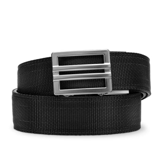 BLACK TACTICAL NYLON GUN BELT 1.5"