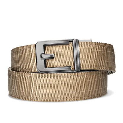 TAN TACTICAL NYLON GUN BELT 1.5"