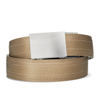 TAN TACTICAL NYLON GUN BELT 1.5"