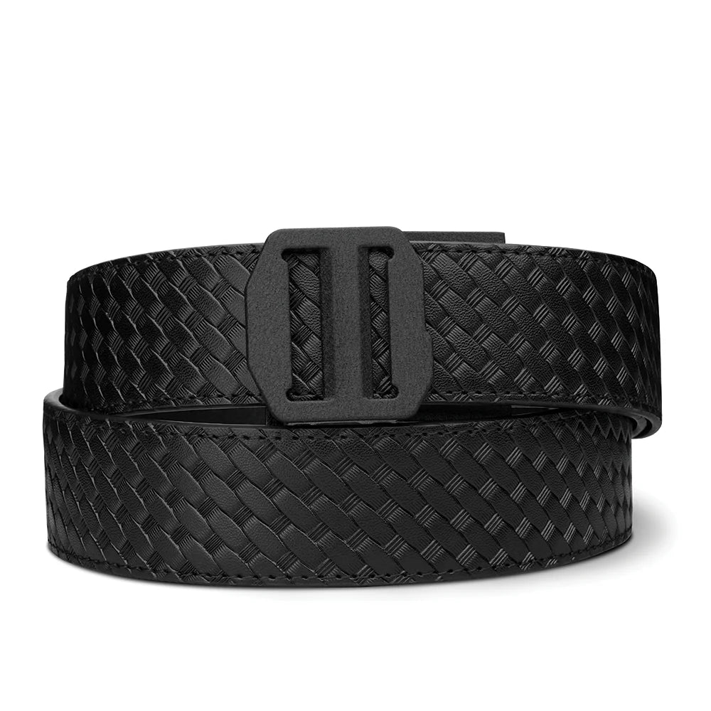 BASKETWEAVE GUN BELT 1.5"
